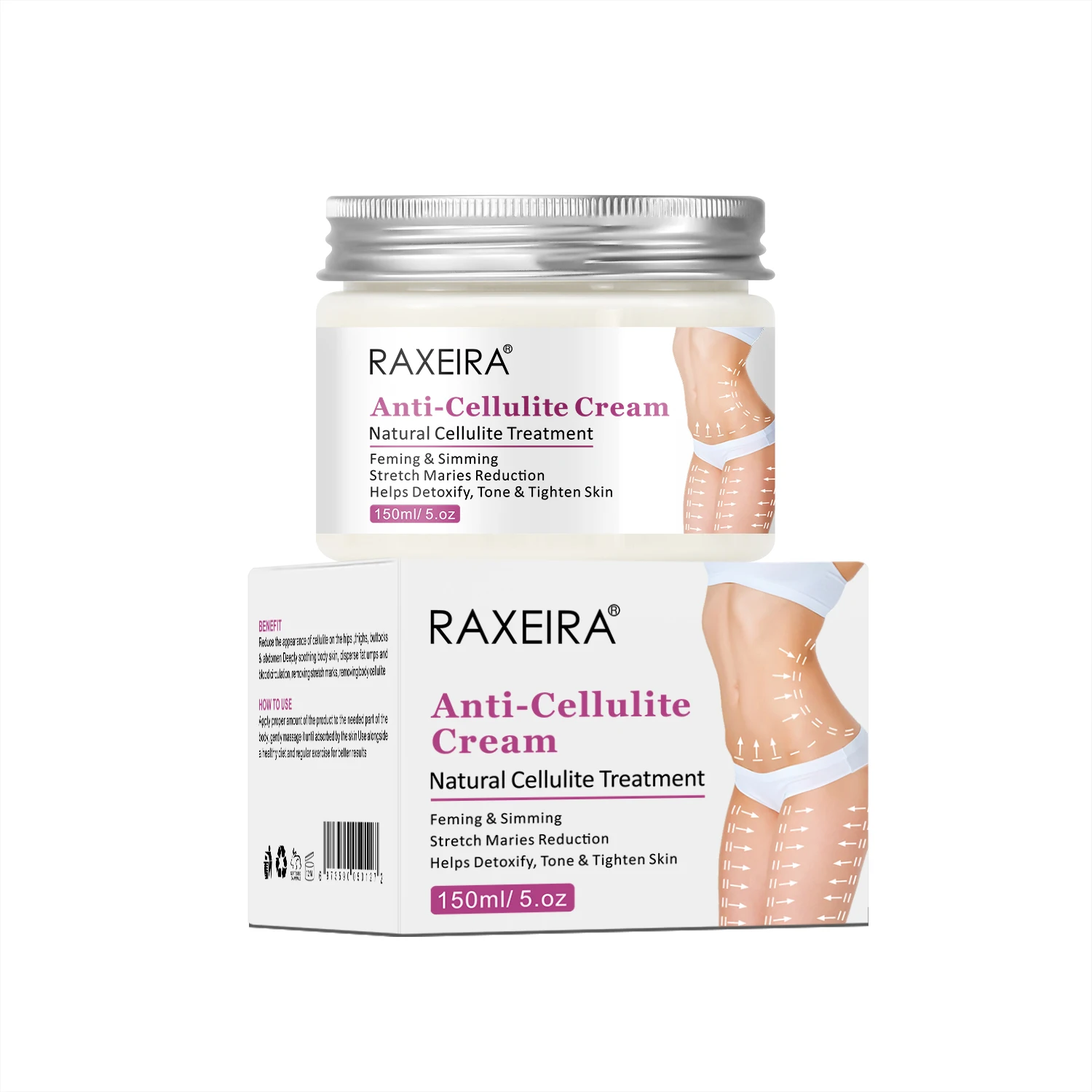 Private Label Organic Anti-Cellulite Body Massaging Slimming Cream Shaping Sweat Fat Burning Slimming Body Anti Cellulite Cream