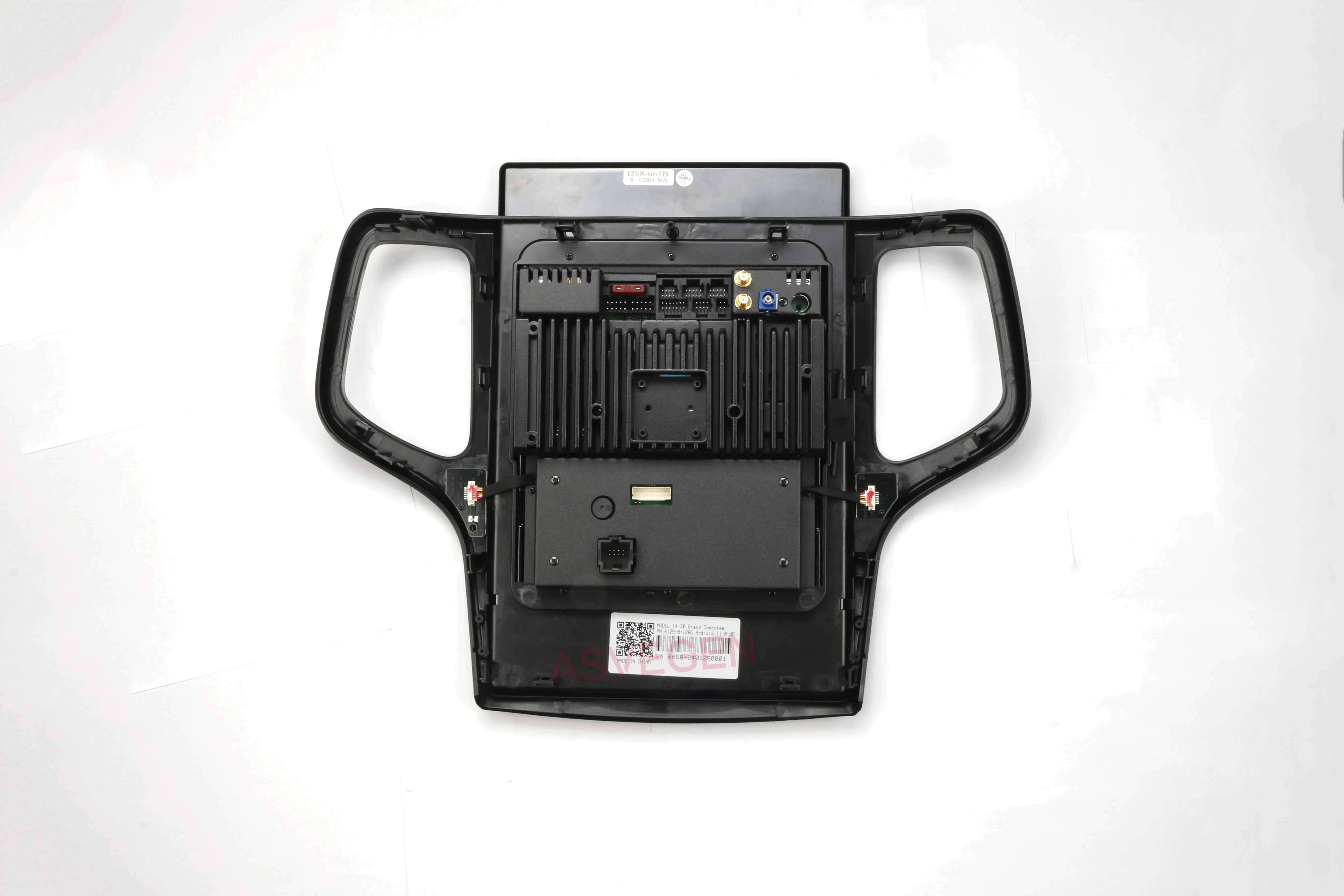 14.4' Qualcomm Android 13 Car DVD Stereo Radio Player For Jeep Grand Cherokee 2013-2020 With Car GPS Navigation