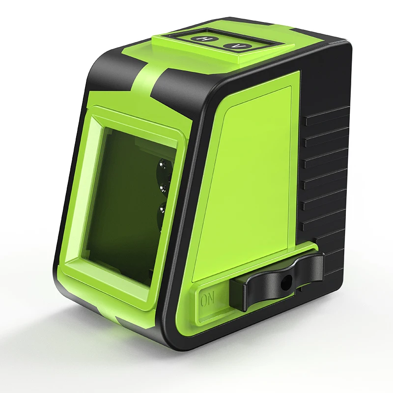 Mini 2 Lines Horizontal And Vertical Cross Line Green Laser Self-leveling Laser Level Survey Instrument