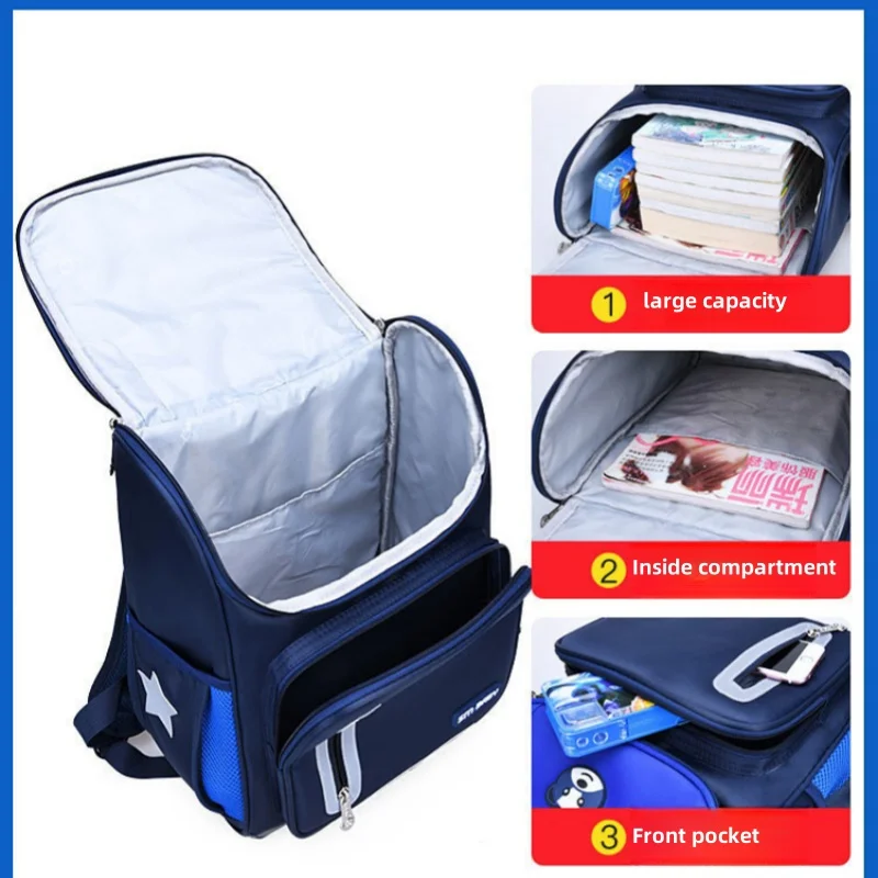 Waterproof Material Cartoon Student Backpack Bag Durable Strong Backpacks For Students School Bag For Kids