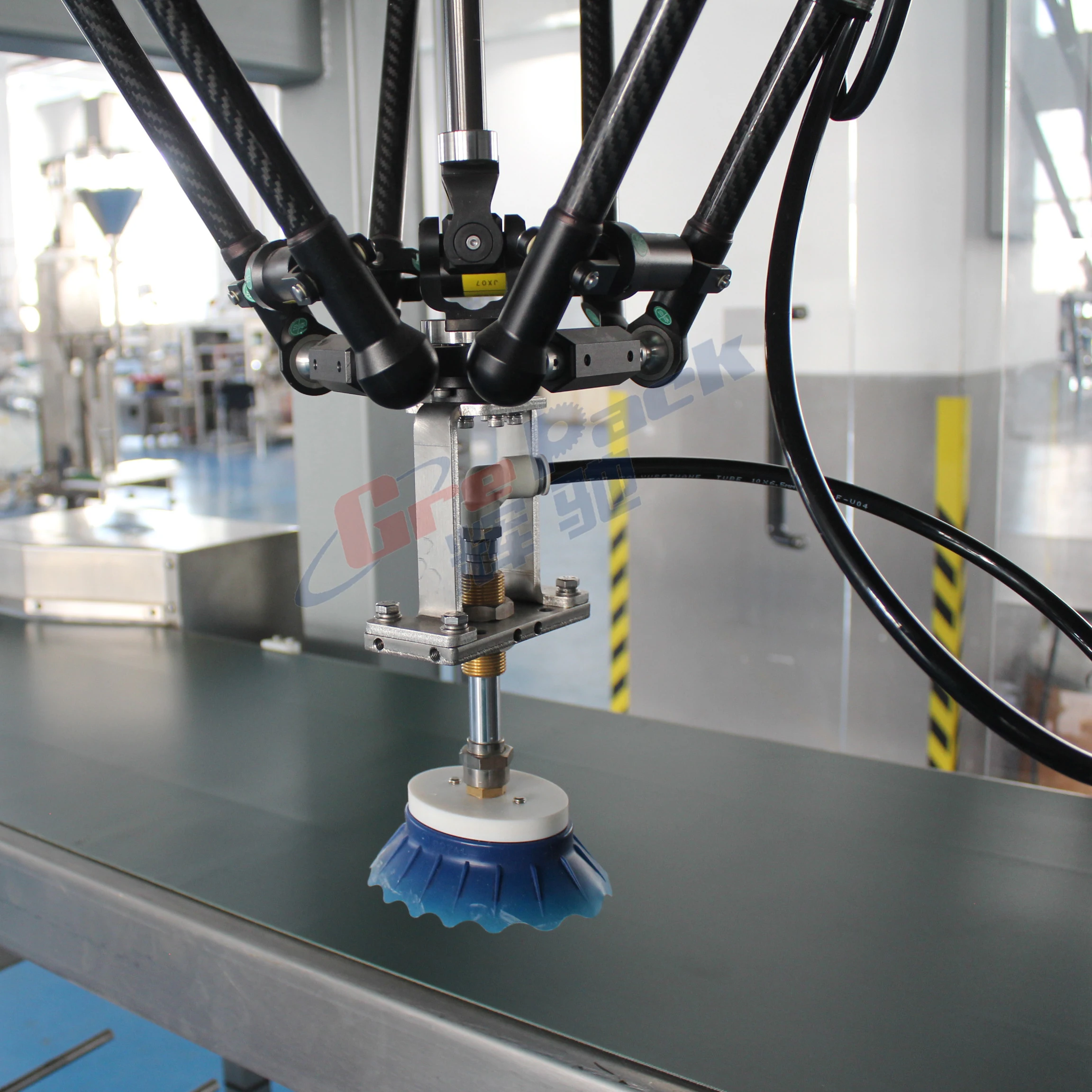 Automatic Flexible Delta Robot Carton Packer,spider Hand Carton Packing Machine