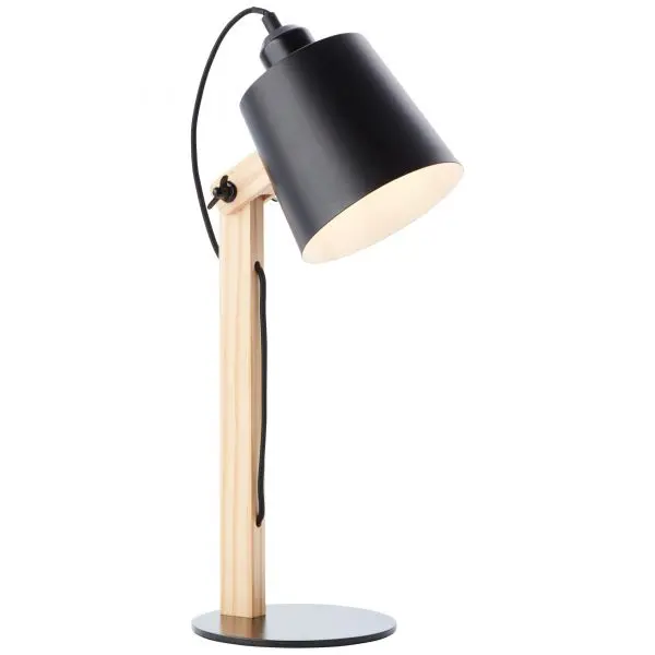 Factory direct sales modern style wooden adjustable energy saving  LED table lamp