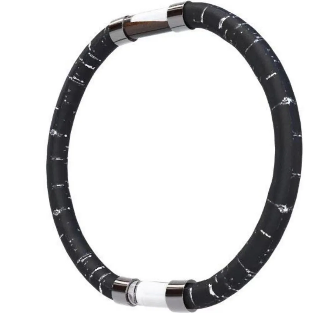 Inspiration Custom Tube Bottle Wish Bracelet Eco-friendly Silicone Leather Capsule Sand Rice