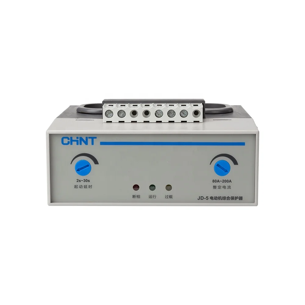 
 Встроенная защита двигателя CHNT JD-5 80A ~ 200A AC220V  