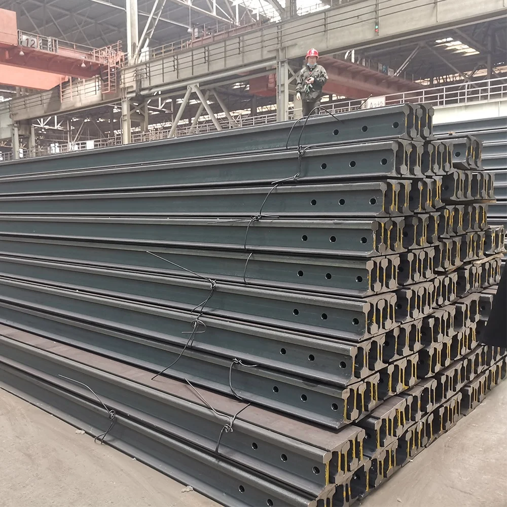 Railroad CE Standard Track Steel Rails Light Heavy Crane Railway Heavy Heat Treated Stainless Rail Factory Price