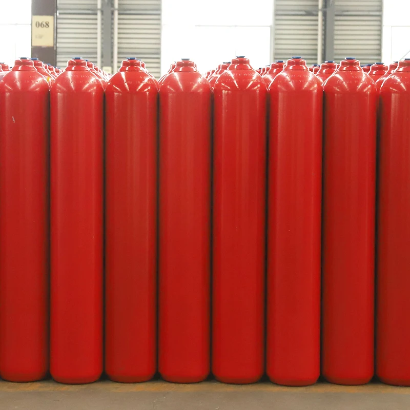 ISO standard empty 68LCO2 cylinders68L Fire extinguisher cylinder