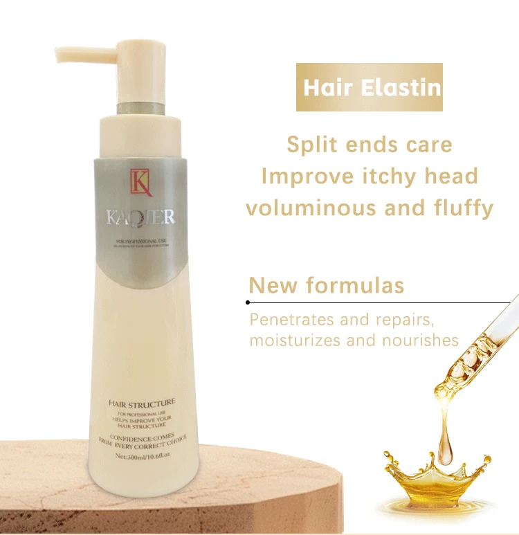 Wholesale Manufacturer Direct Sales Hair Moisturizing Elastin Fragrance Long-Lasting Curly Styling Elastin for Lady