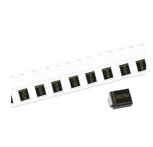 50Pcs SMD Recovery Rectifier Diode RS3M RS2M RS2J 1A 50V 100V 200V 400V 600V 800V 1000V Electronic Components