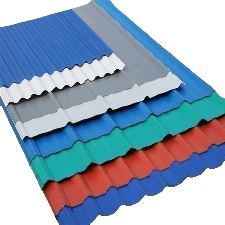Corrugated Metal gi roof sheets size color metal roofing sheet color roof rib type for building