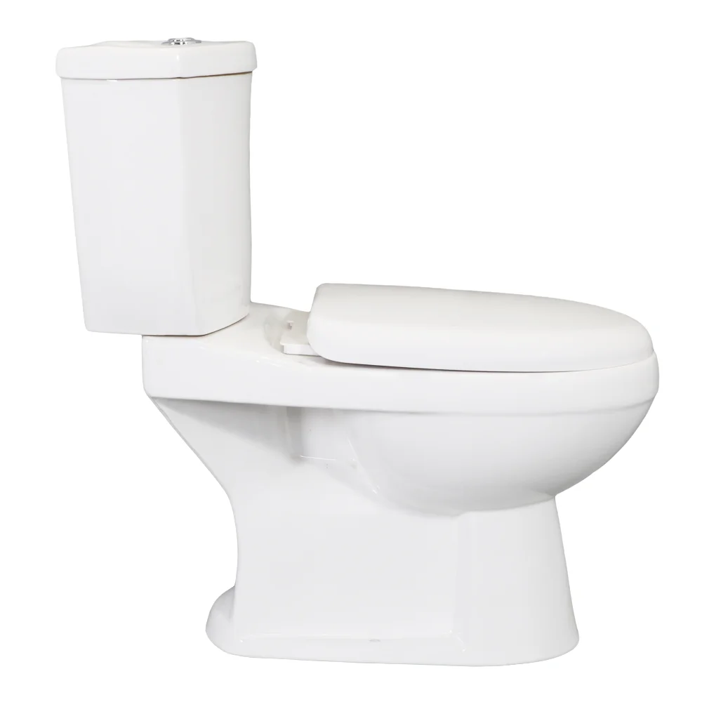 SAIRI Modern design cheap sanitary wares closetool ceramic two piece s trap Turkiye toilet wc