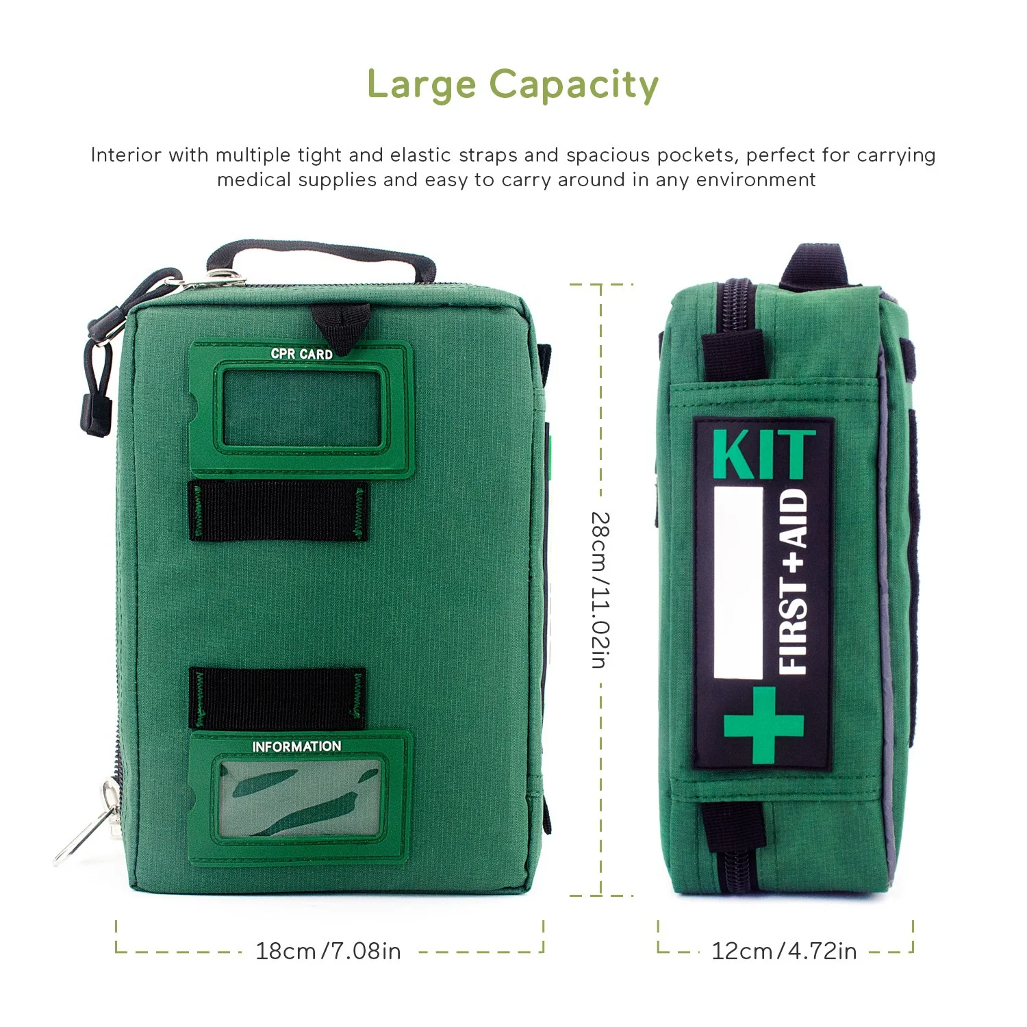 TJD 2024 IFAK Molle Pouch Survival Kit Outdoor Gear Emergency Kit Trauma Bag Survival First Aid Kit for Camping