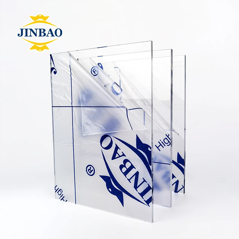 JINBAO white colored clear acrylic panels price 2 3 15 30mm thickness uv resistant pmma laser cutting for acrylic sheet