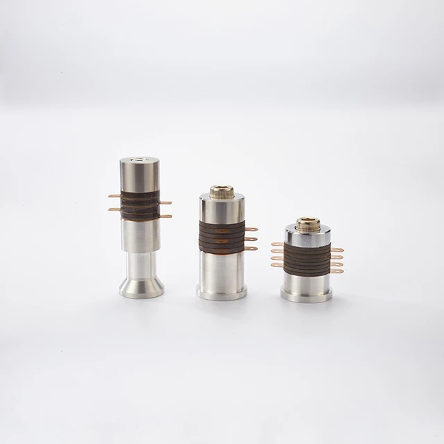 28khz Aluminum+Stainless Steel Material Ultrasonic Transducer Cleaner Ultrasonic Vibrator Ultrasonic Piezoelectric Transducer