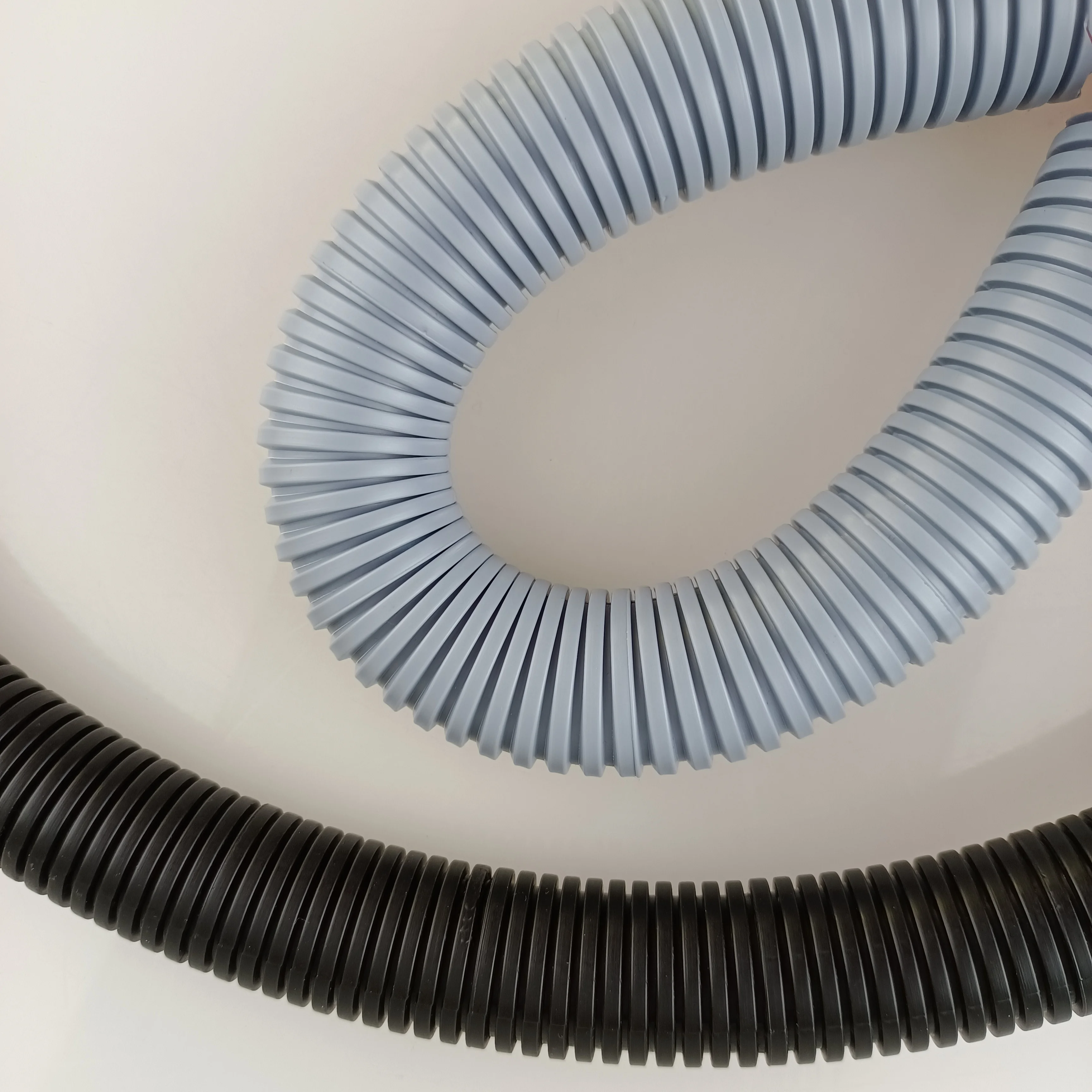 Orange Corrugated Conduit Flame Retardant Plastic Electrical Tube Flexible Pipe OEM Factory 25mm