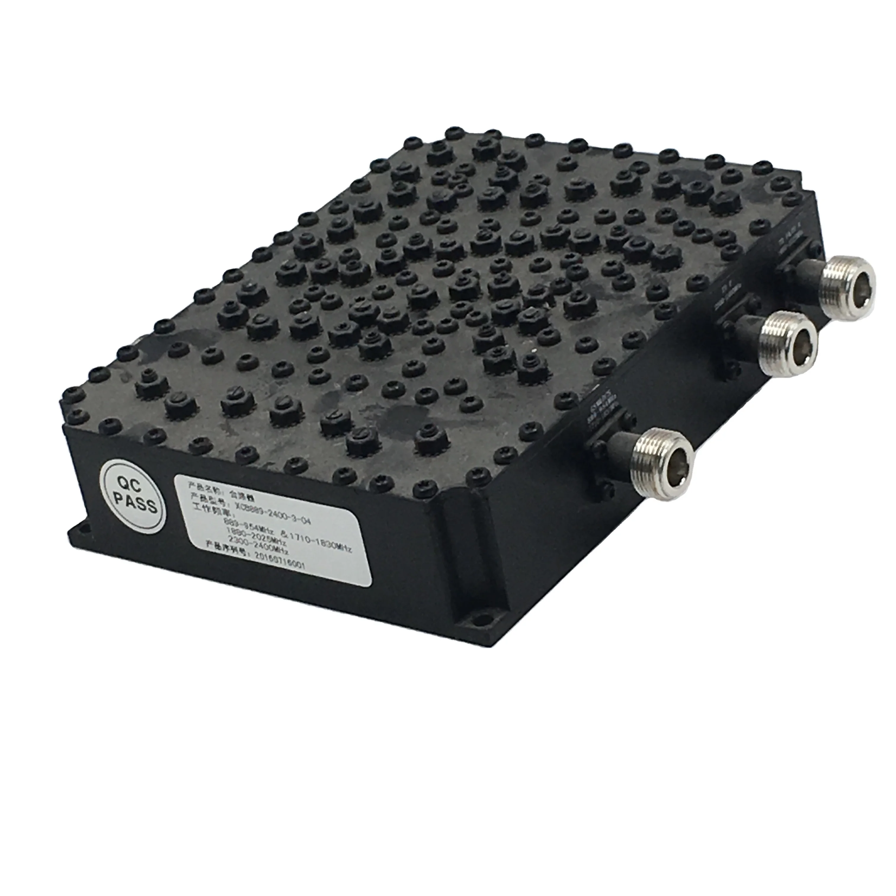 900/1800/2100MHz Triple Band RF Passive Combiner or Cavity Triplexer