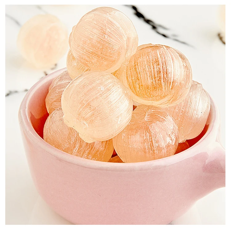 
Factory Lower Price Promotional Happyfull Private Label OEM Crystal Dried Fruit Plum Sauce Lemon Prune Hard Candy 