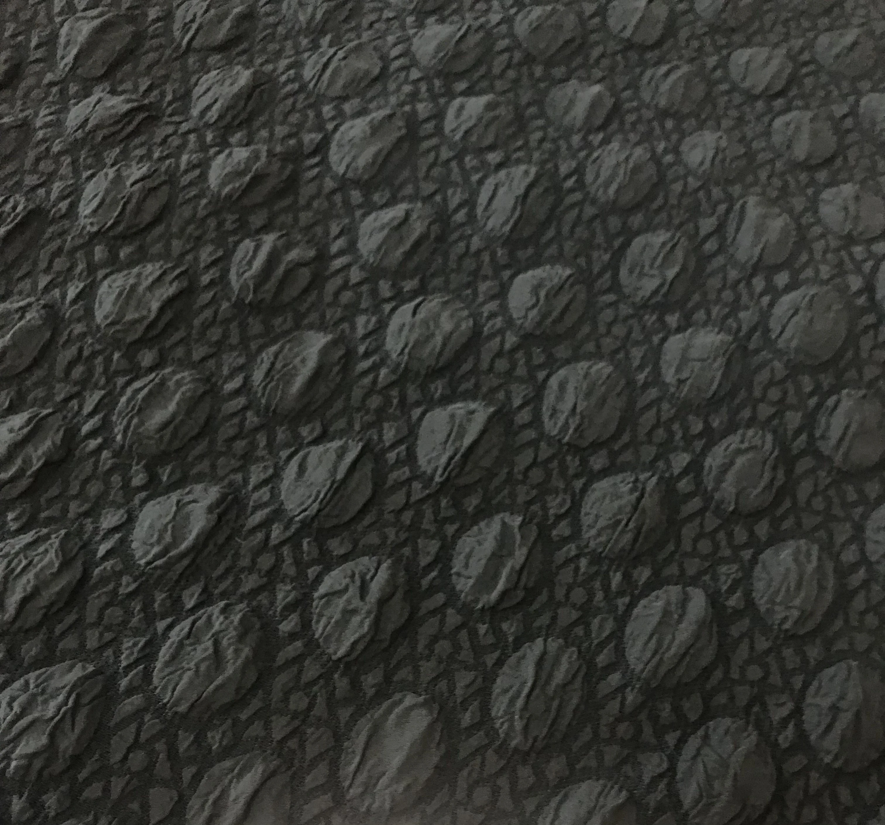 Factory Direct Wholesale 100% Polyester Custom Jacquard Fabrics 3D Bubble Plaid Pattern Embossed Jacquard Dress Fabrics