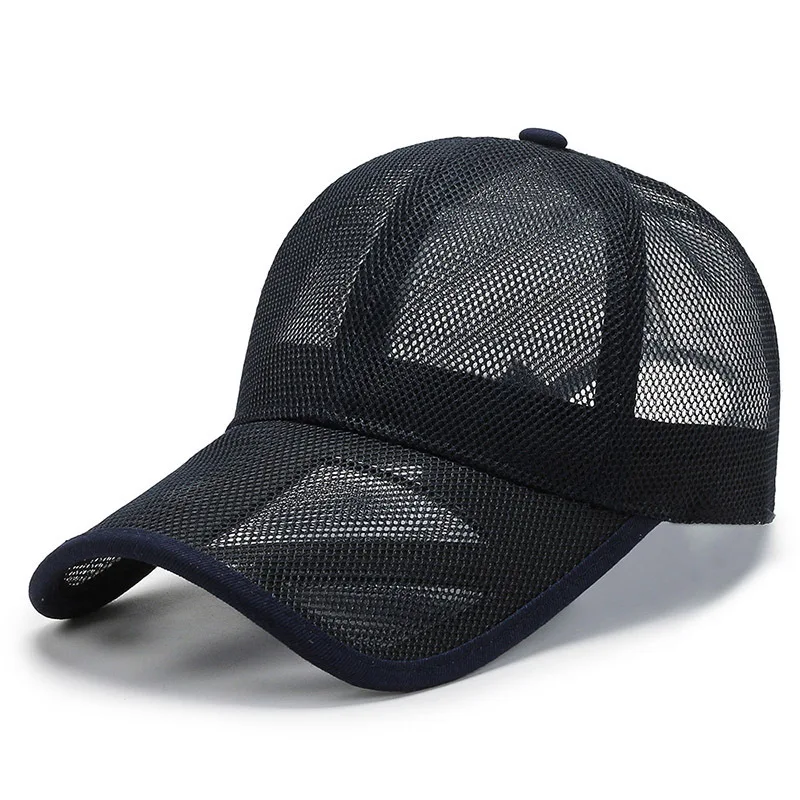 Wholesale Breathable Outdoor Baseball Trucker Cap Summer Mesh Cap For Man