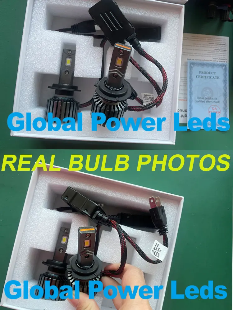 H1 led 45W headlight 16000lm c329 super bright Led auto light original factory h1 car headlight  h4 canbus led