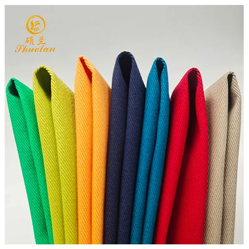 100% Cotton high quality perspiration friction anti static water repellent flame retardant breathable soil release suit fabric