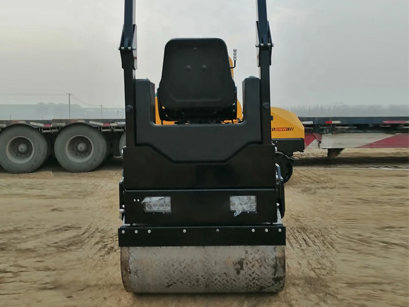 Китайский лучший бренд SRD016W 1.6Ton двойной барабанный Траншейный дорожный каток высокого качества