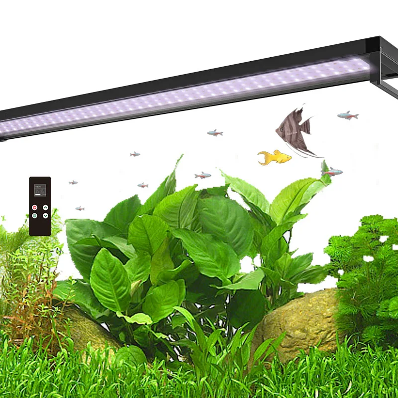 20w-120w full spectrum rgb live plant marine saltwater led freshwater fish tank light aquarium lamp