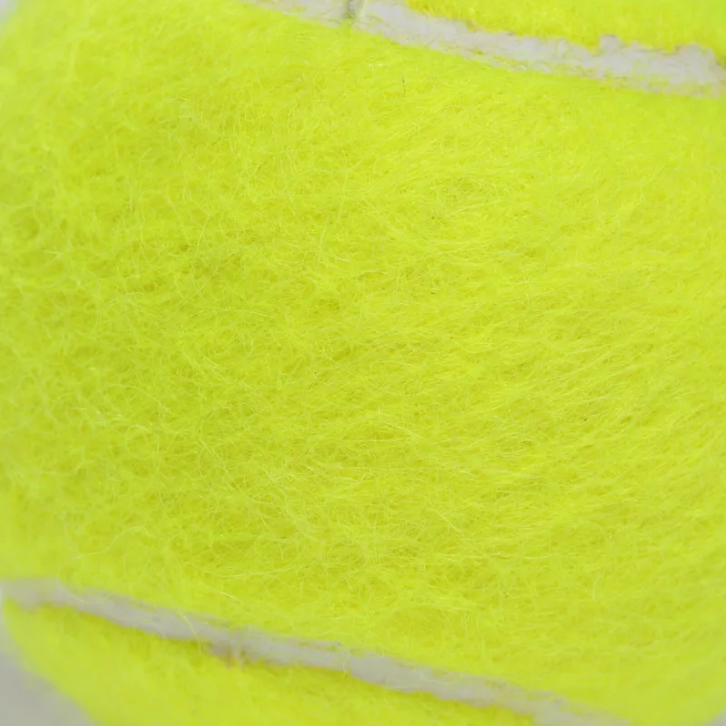 Chemical Felt Padel Ball Pressurized Natural Rubber Tennis Balls for Racing And Training