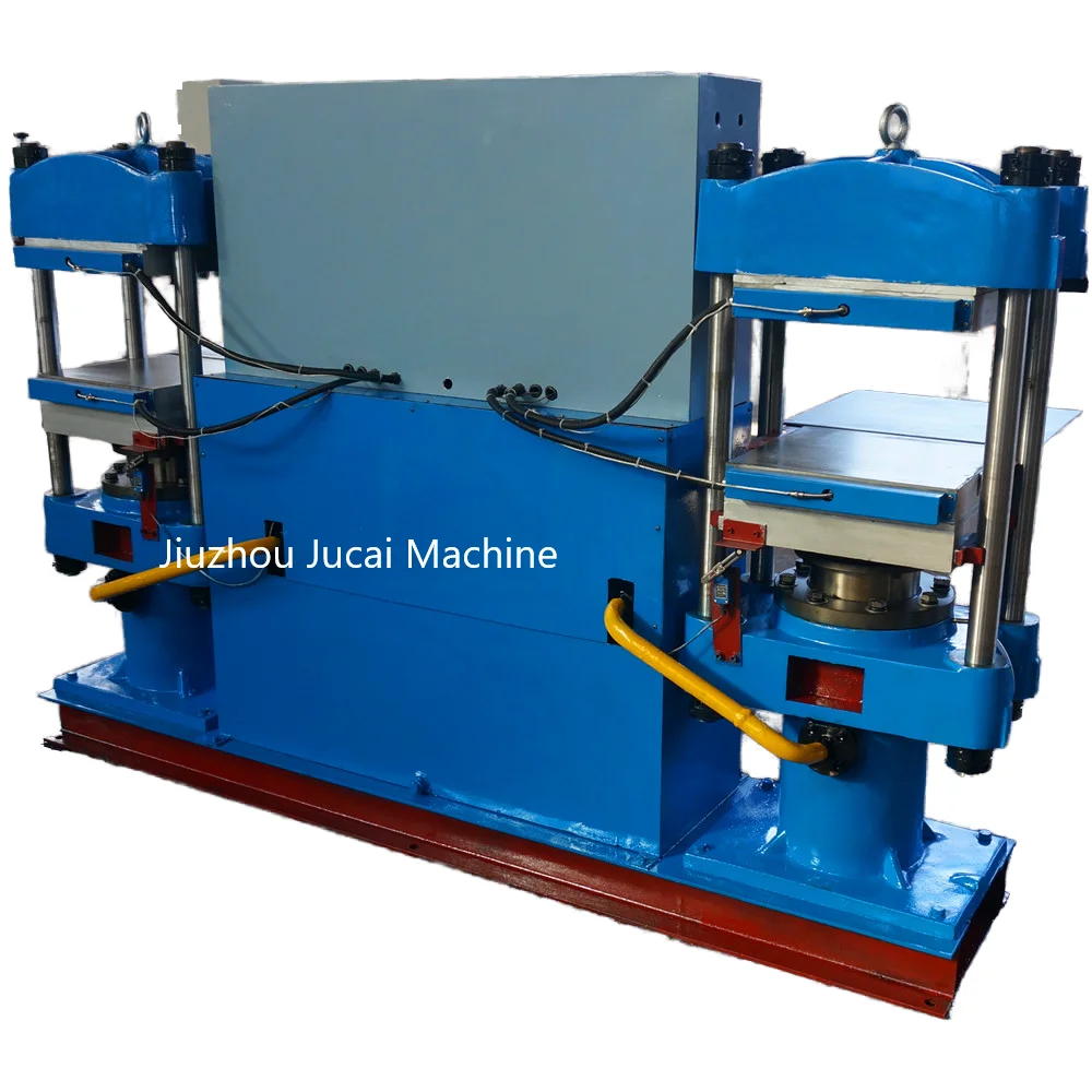 Double Station plate rubber vulcanizer Press Machine Rubber Sole Molding Making Machine