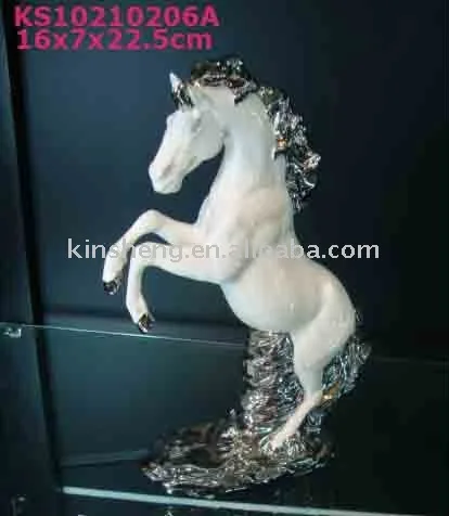 
Porcelain horse for home decoration 