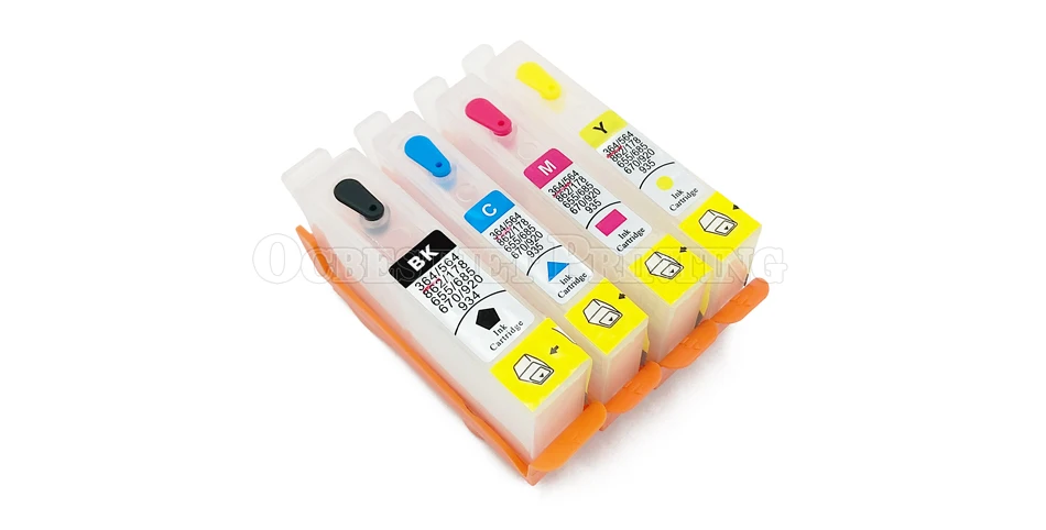 Supercolor 364XL 364 364 564 178 920 Ink Cartridges With Arc Chip For HP 5522 3070A B209a B210A 5515 B010a B109 Printer