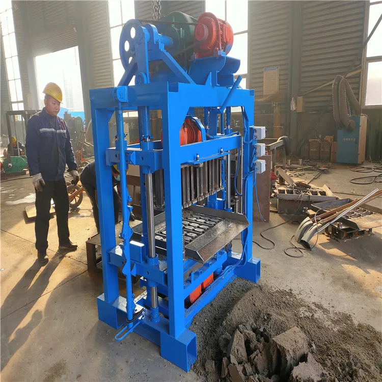 brick making machinery concrete block building block making machine factory in china