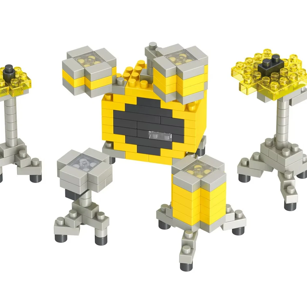 New Musical Instruments Piano Guitar Drum set Building Block assembly Compatible Block Small particle Toy kid girl Gift