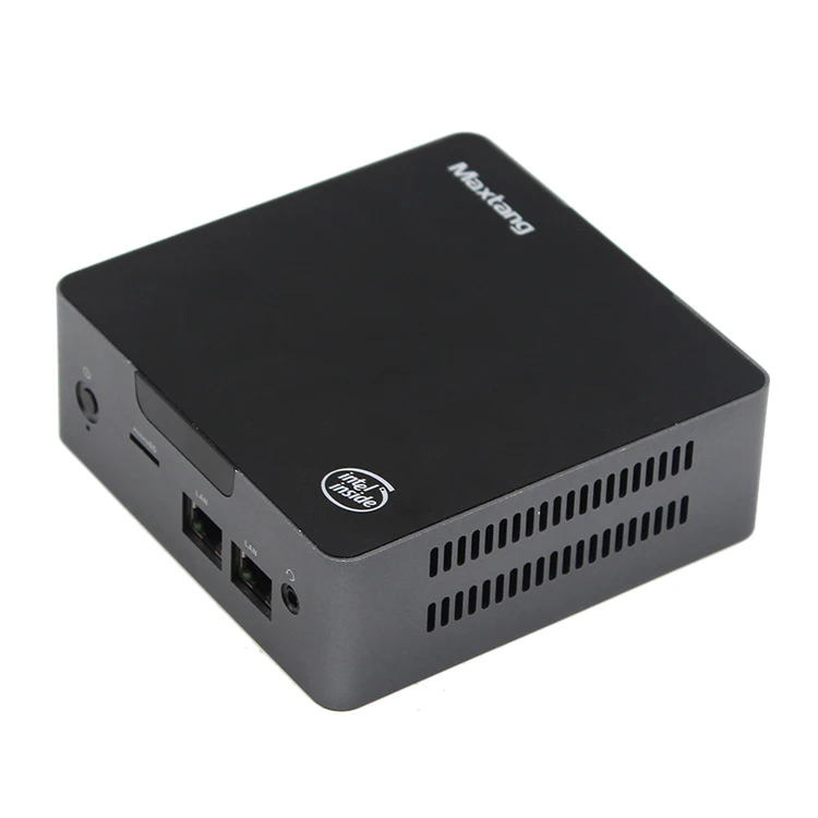Maxtang OEM ODM ручная пресс-форма для Nuc ПК MTN-GL50 Intel J4125 DDR4 RAM 8G M.2 2xhdmi 5xUSB3.0 Dual Lan Малый Compter игровой Micro компьютер мини