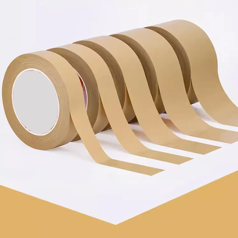 Eco Friendly Paper Roll Tape Custom Paper Tape With Logo