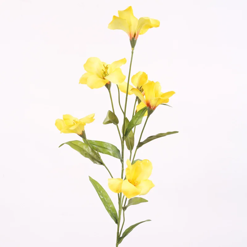 Simulated morning glory tung oil tree decorated with flower photography props dried flower Pampas