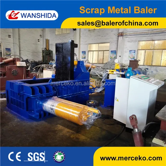
Wanshida Y83/T-125Z fast hydraulic scrap metal baler compactor machine tool through tuv sgs fast hydraulic 