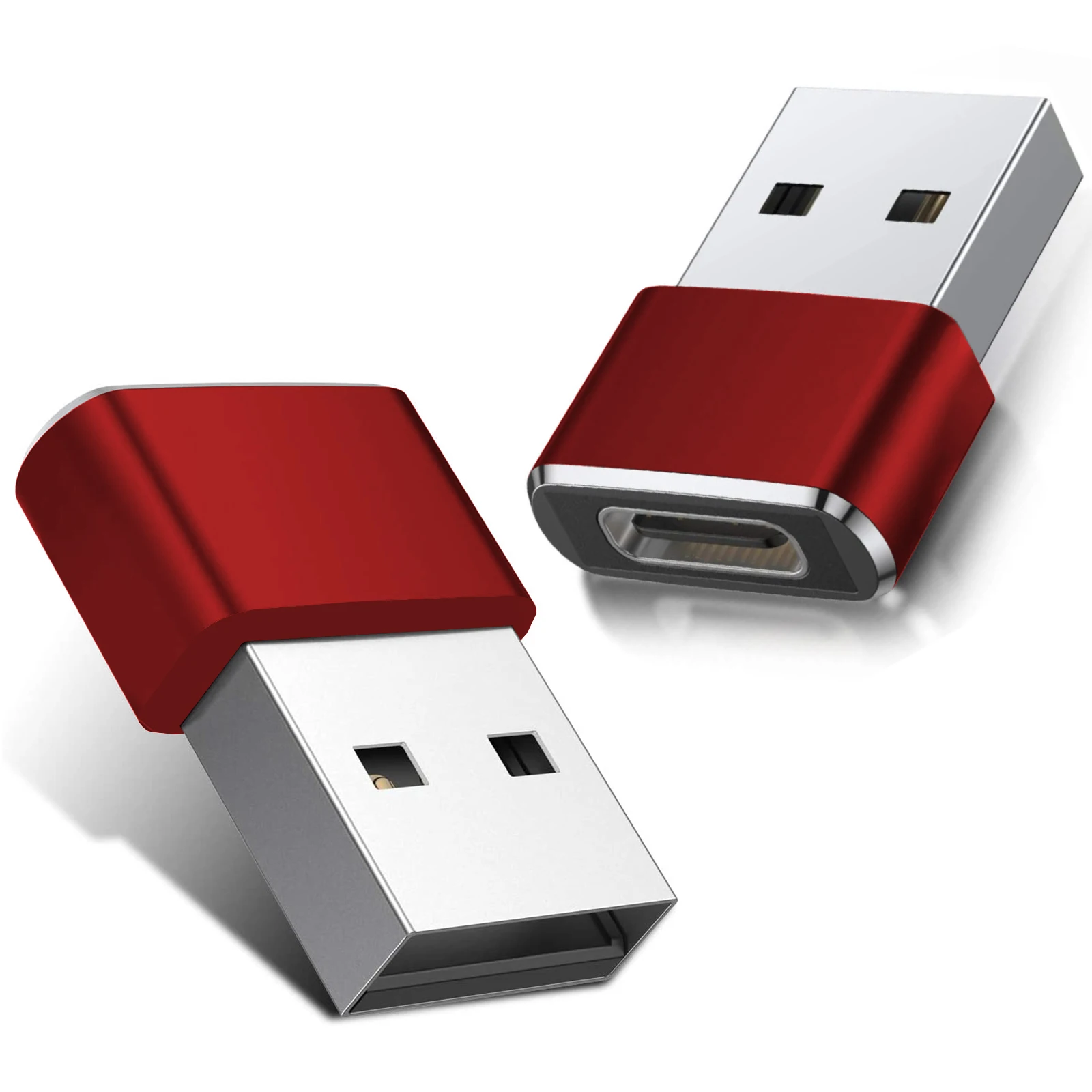 USB C Female to USB Male Adapter design Type C to A Charger Cable Adapter for iPhone 11 12 Mini Pro Max Airpods iPad