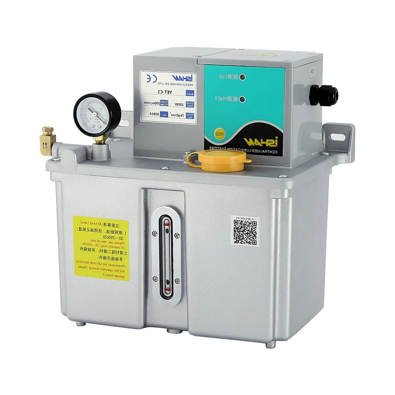 Factory Direct Sale Oil Lubrication Pump Electric Lubricator External PLC Control YET-C1 3L Thin Oil Resistance