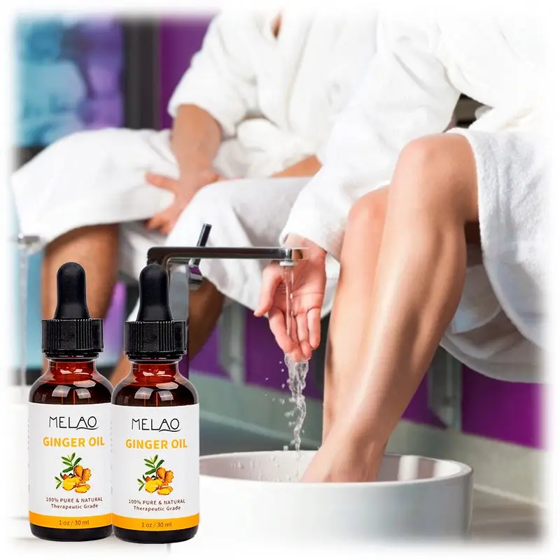 Бесплатный образец, скидка, уход за кожей, массаж, натуральное органическое 7 дней, масло для роста имбиря для роста волос