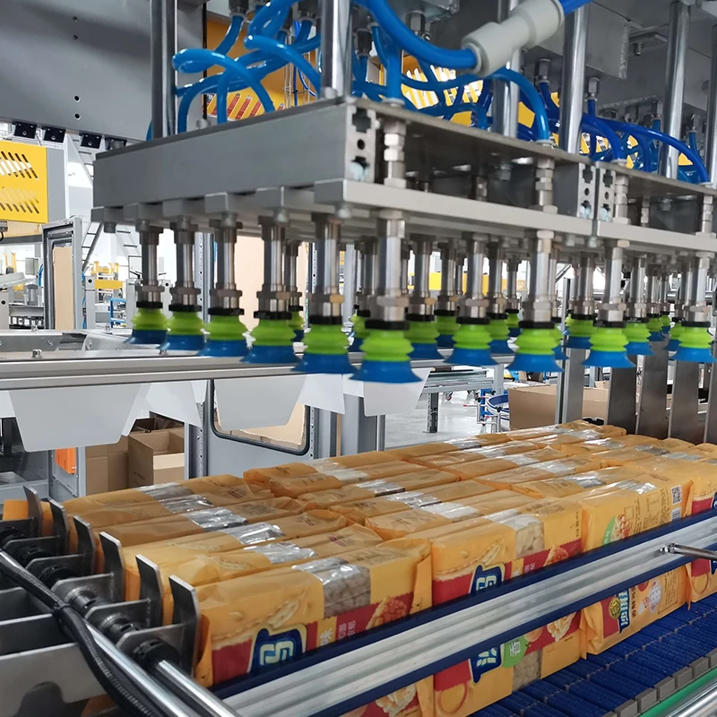 Automatic Case Packer for Kind of bottles cartons boxes jugs with