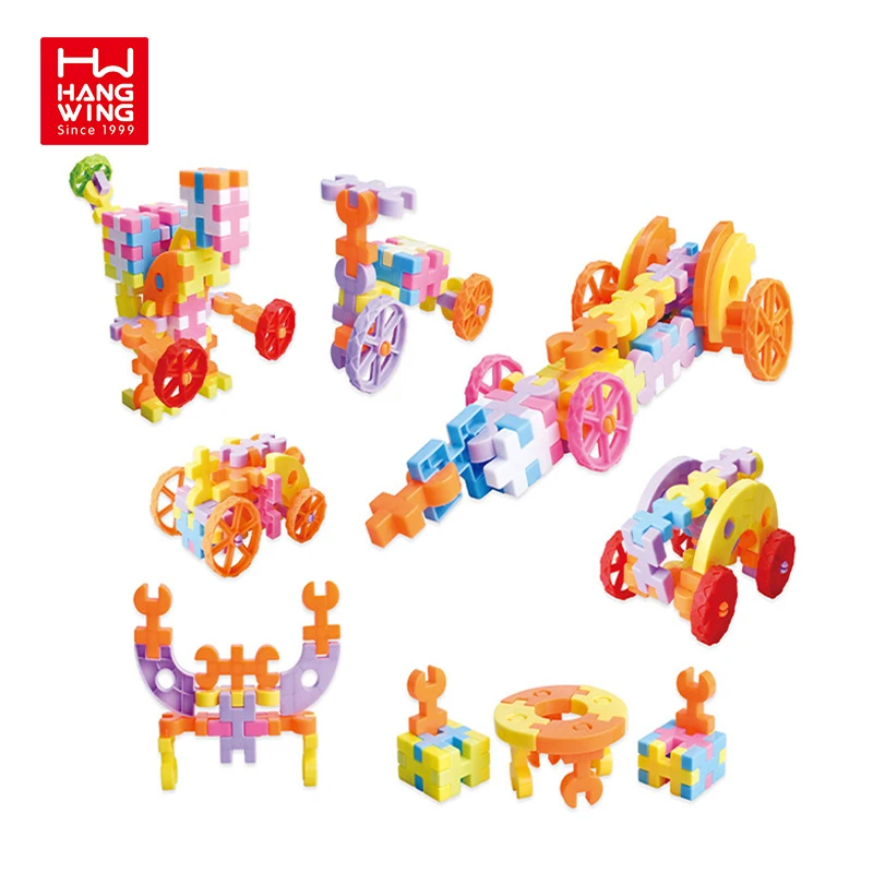 HW Toys 6pcs/box Russian Wrench Disassembly Cannon Various Shapes Building Blocks Set for Kids Boys Girls