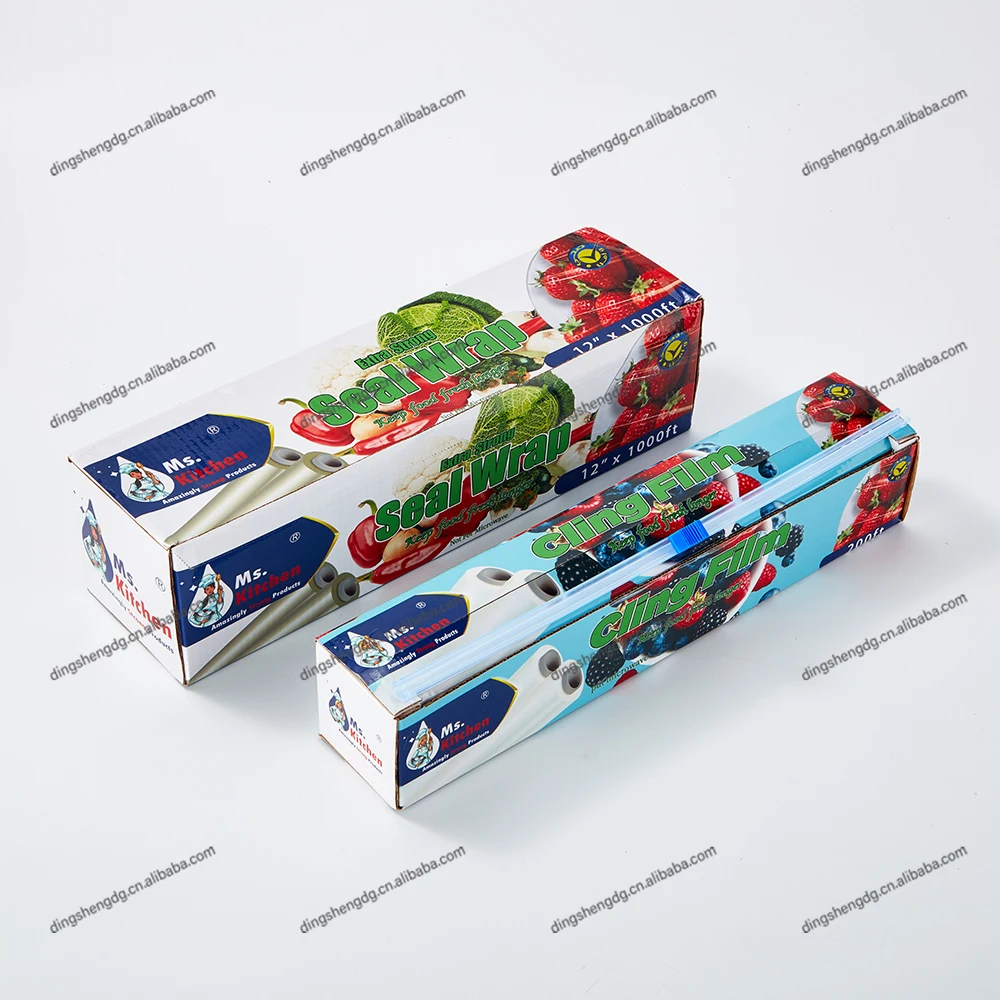 Hand Stretch Film Plastic Film Polyethylene Cast Thick Plastic Packaging Package Customized Soft Transparent Pe Film