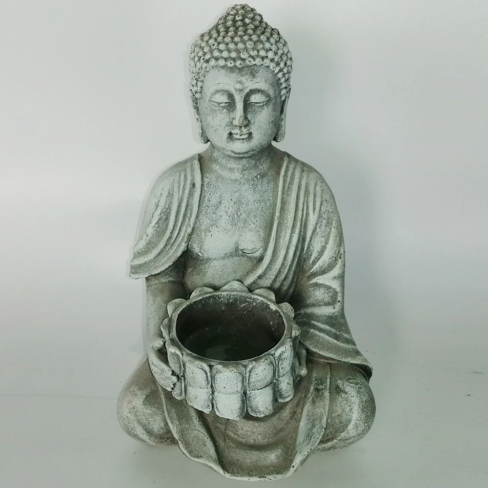 Wholesale handicrafts buddha statue cement buddha figurine sculpture