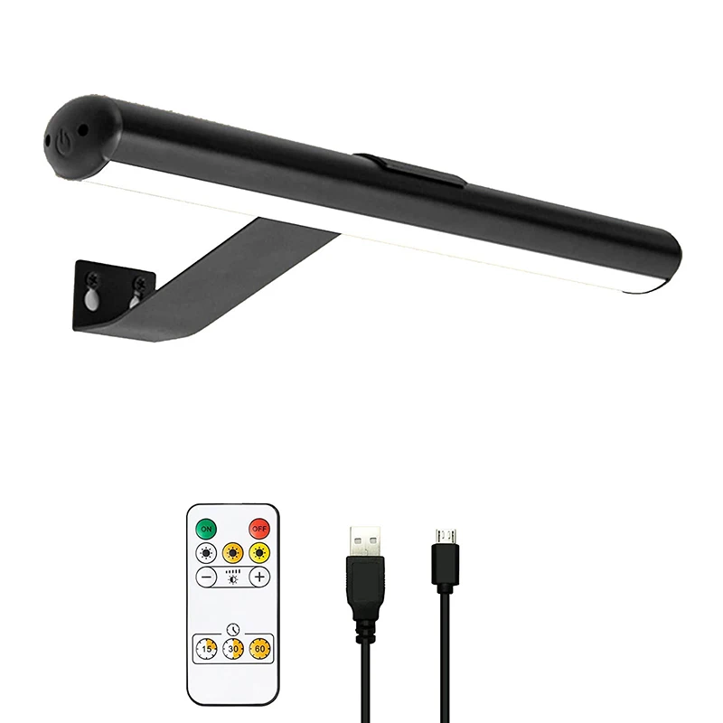 Rechargeable Picture Light Battery Operated gallery lamp Wireless with Remote Control 3 Lighting Art Light Display Lamp