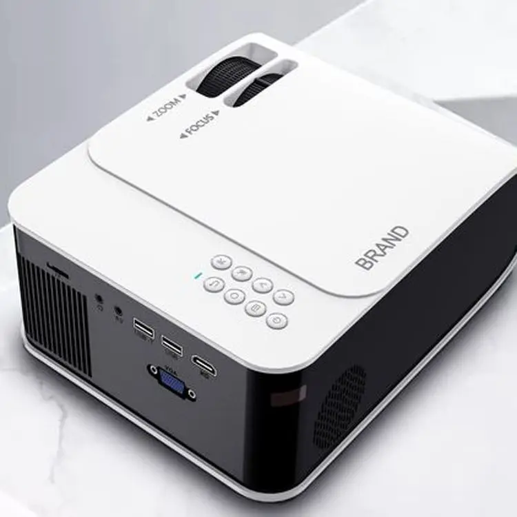 W60 высокопроизводительный проектор для домашнего кинотеатра 1080P с проекционным экраном поддержка до 250 дюймов опционально 2 4/5G