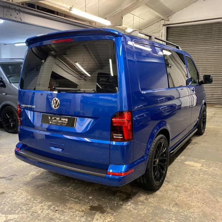  Sharkaero стиль Sportline задний спойлер на крышу Блеск Черный Abs Спойлер для Volkswagen vw Transporter