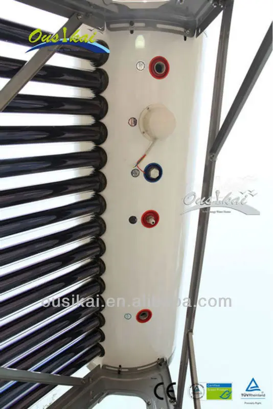 Home solar systems solar geyser 100L 200L 300L Non-pressurized solar water heaters