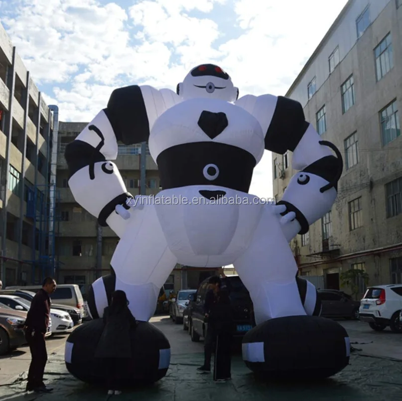 Custom design giant inflatable robot for advertising