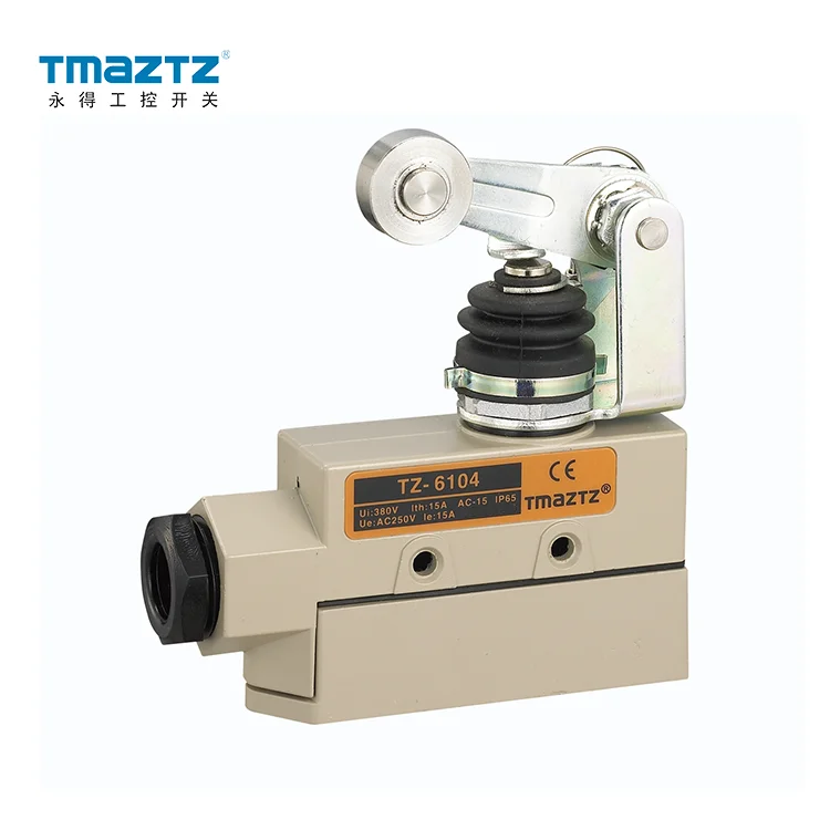 Original CE Rohs Mark IP65 TMAZTZ Horizontal Sealed Limit Switch, inner switch TuV mark TZ-6104 for dust situation