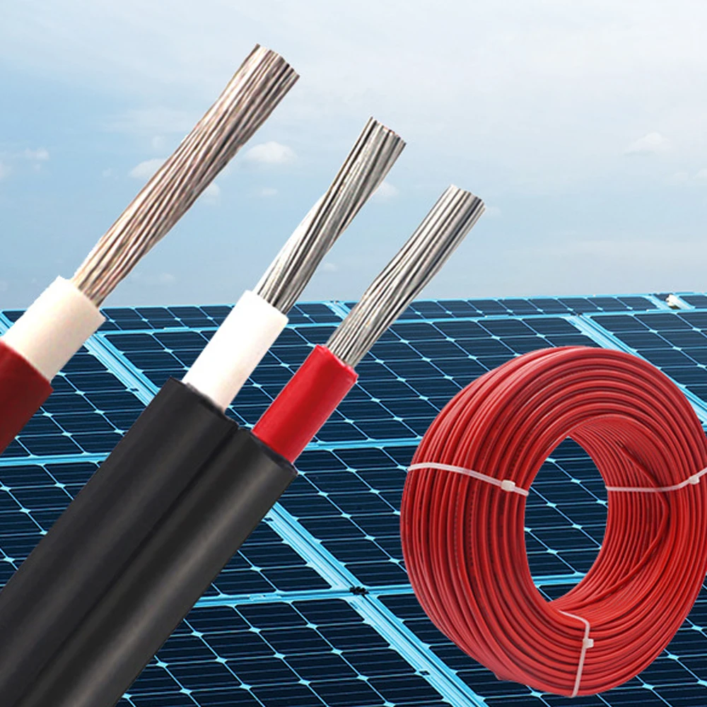 PV1-F 1x4mm2 6mm2 8mm2 10mm2 DC Solar PV Cable 4mm XLPE Cable